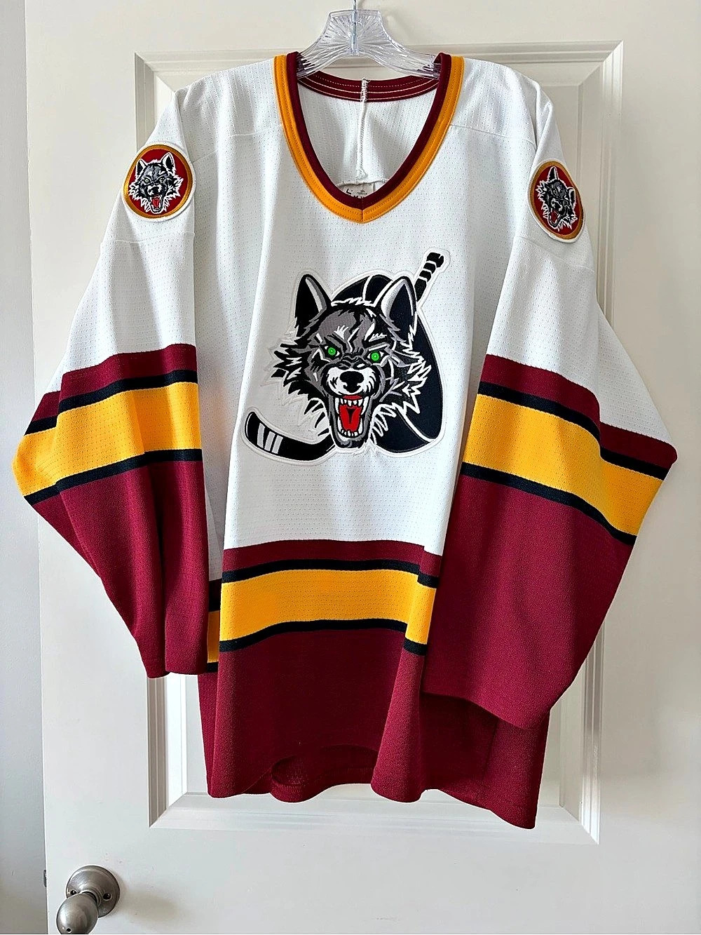 Bauer Chicago Wolves Hockey Jersey